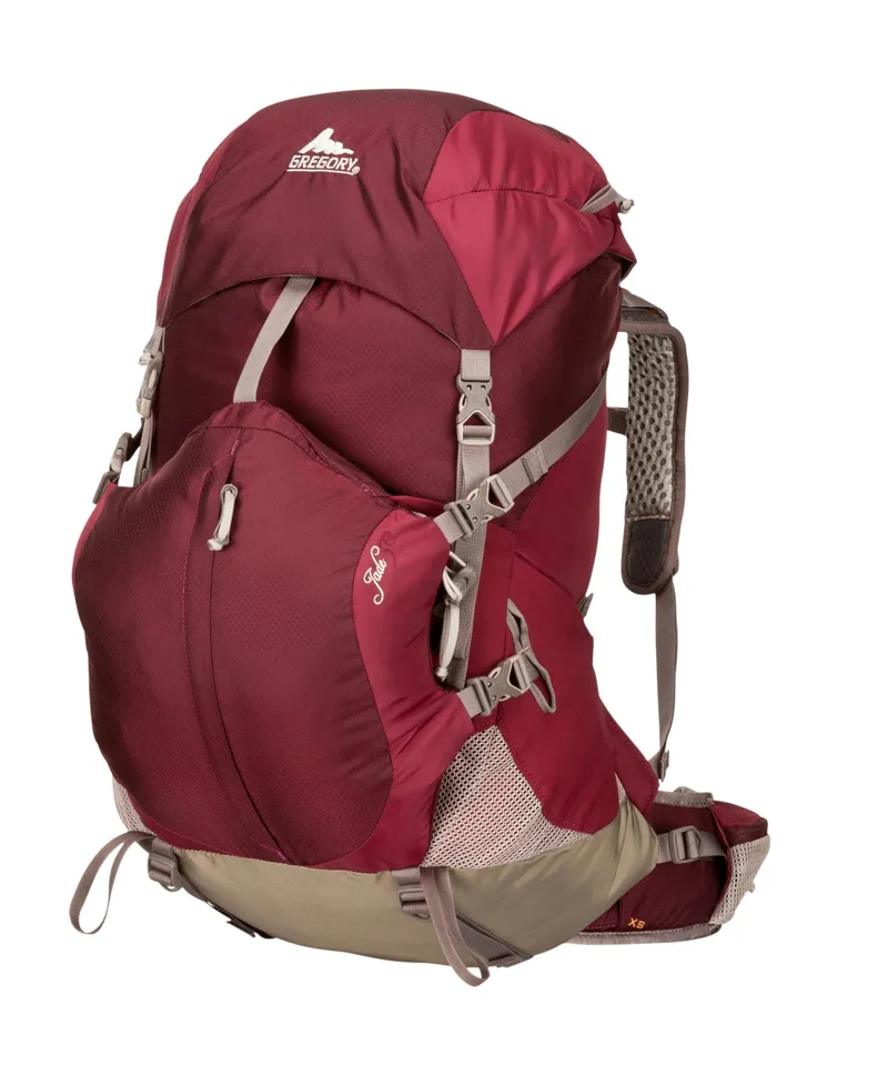 Gregory Womens Jade 50 Rosewood Red Small